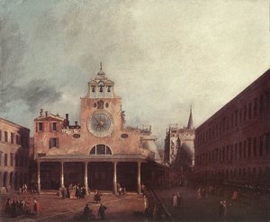 San Giacomo di Rialto door Giovanni Antonio Canal